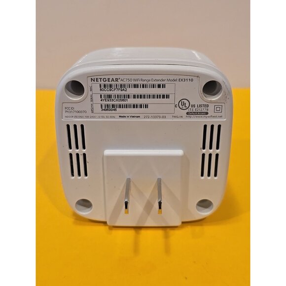 Netgear EX3110 AC750 WiFi Wall Plug Range Extender and Signal Booster - Picture 2 of 4